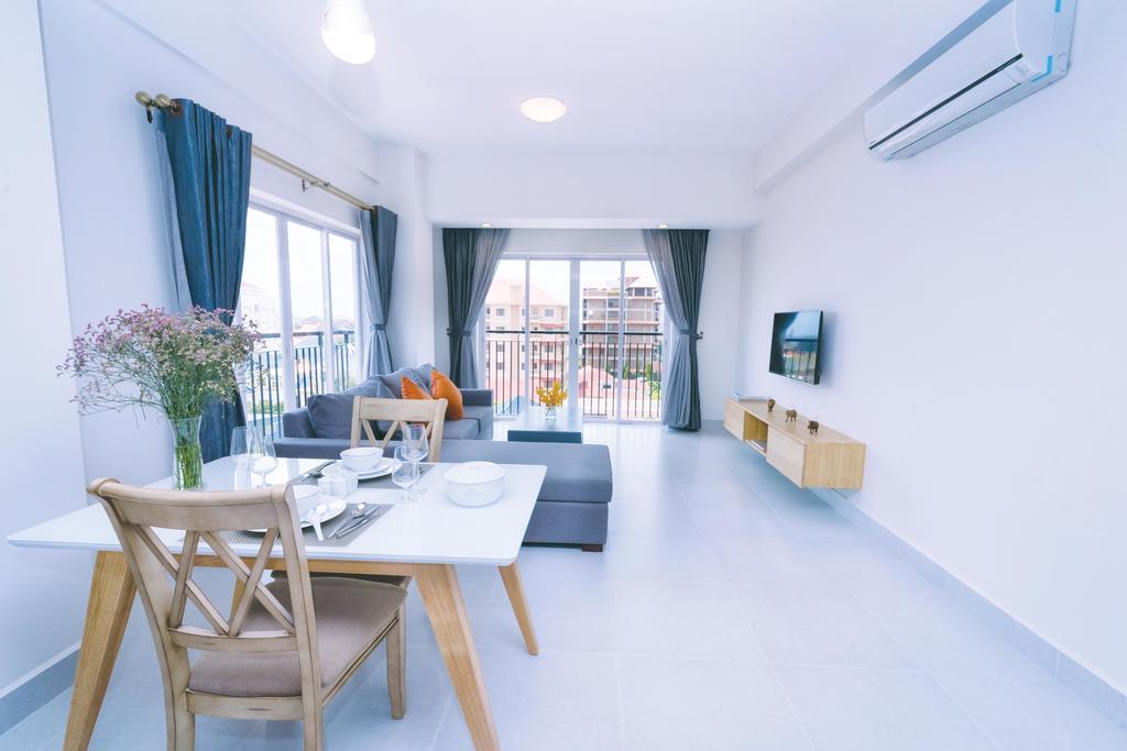 Sun Apartment Phnompen Kültér fotó
