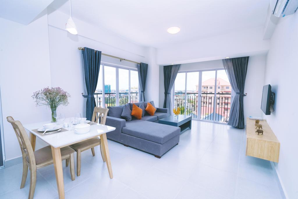 Sun Apartment Phnompen Kültér fotó