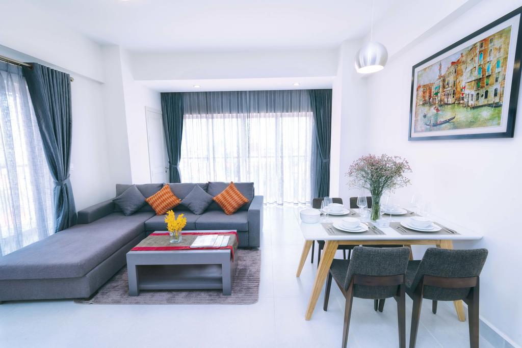 Sun Apartment Phnompen Kültér fotó
